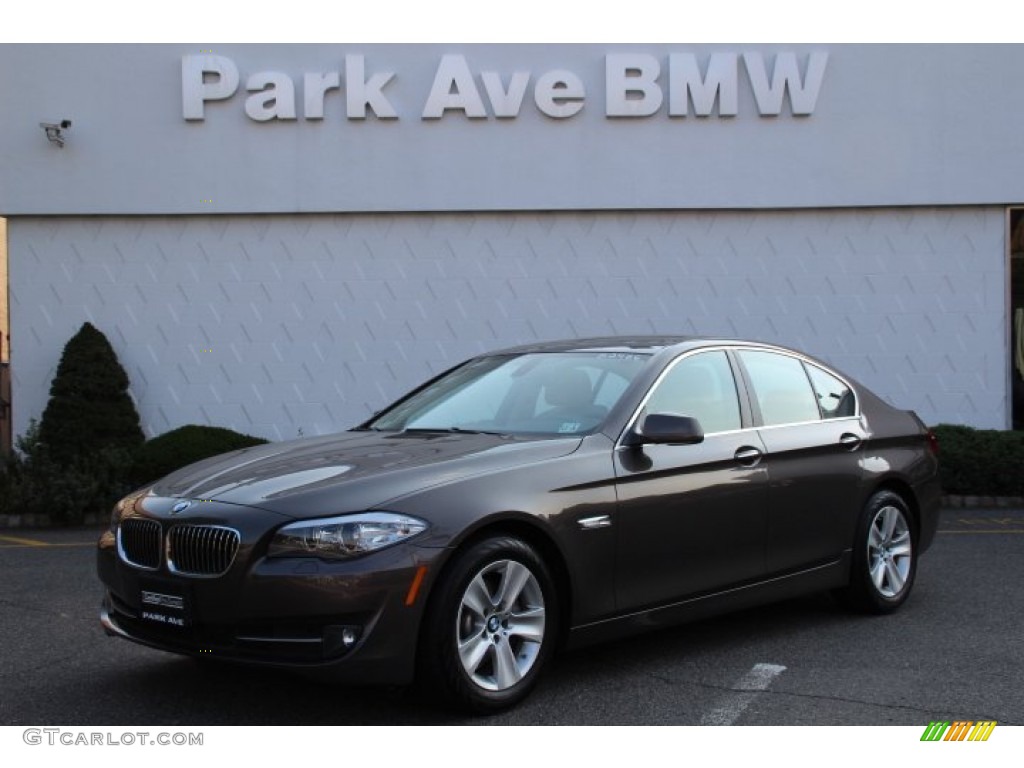 2011 5 Series 528i Sedan - Mojave Brown Metallic / Venetian Beige photo #1