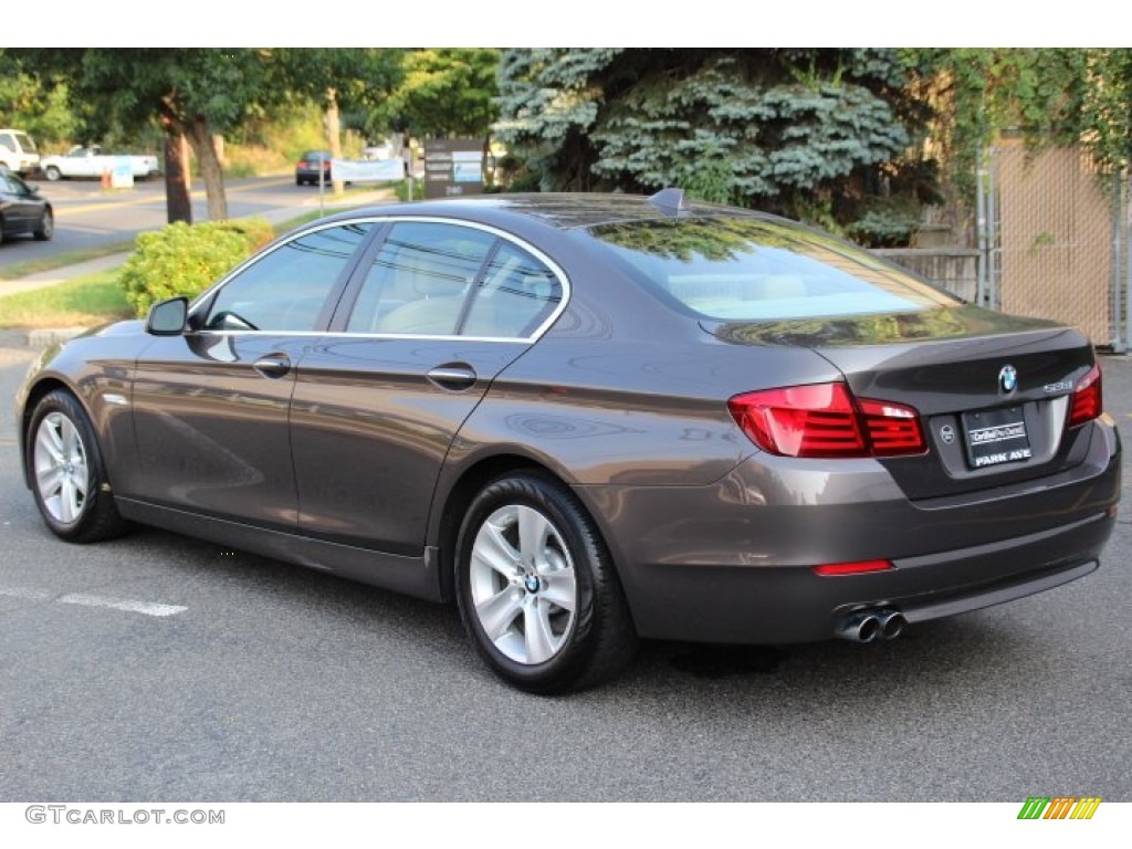 2011 5 Series 528i Sedan - Mojave Brown Metallic / Venetian Beige photo #7