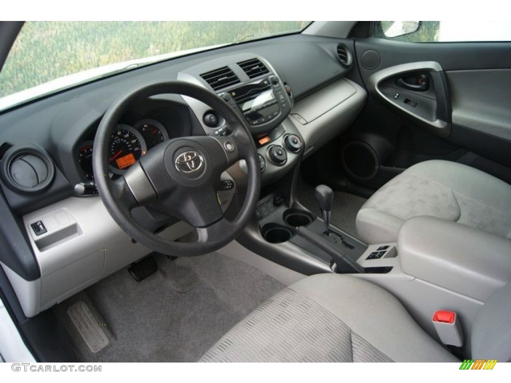 2011 RAV4 I4 4WD - Super White / Ash photo #9