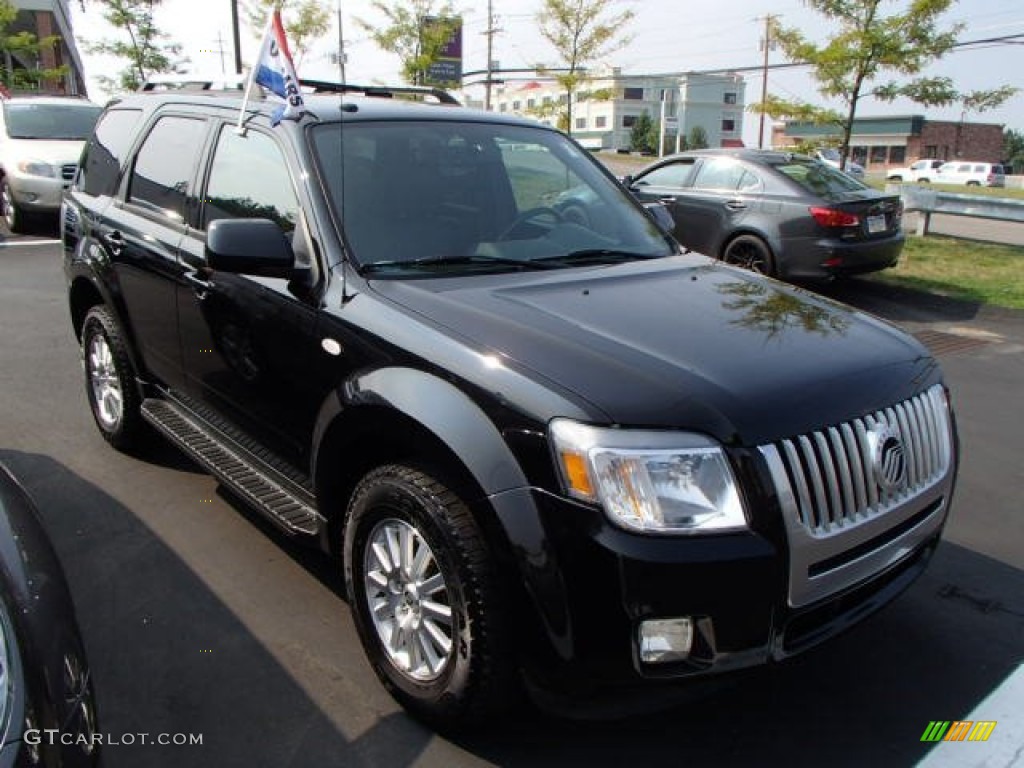 Black 2009 Mercury Mariner Premier 4WD Exterior Photo #85614520