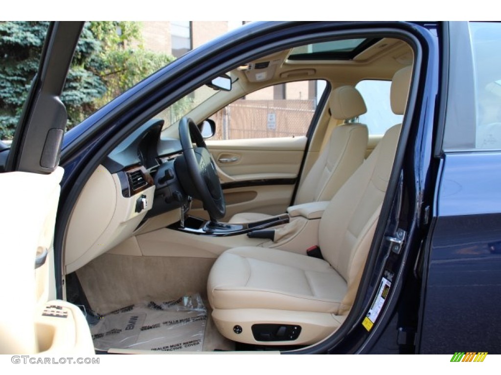 2011 3 Series 328i xDrive Sedan - Deep Sea Blue Metallic / Beige photo #11