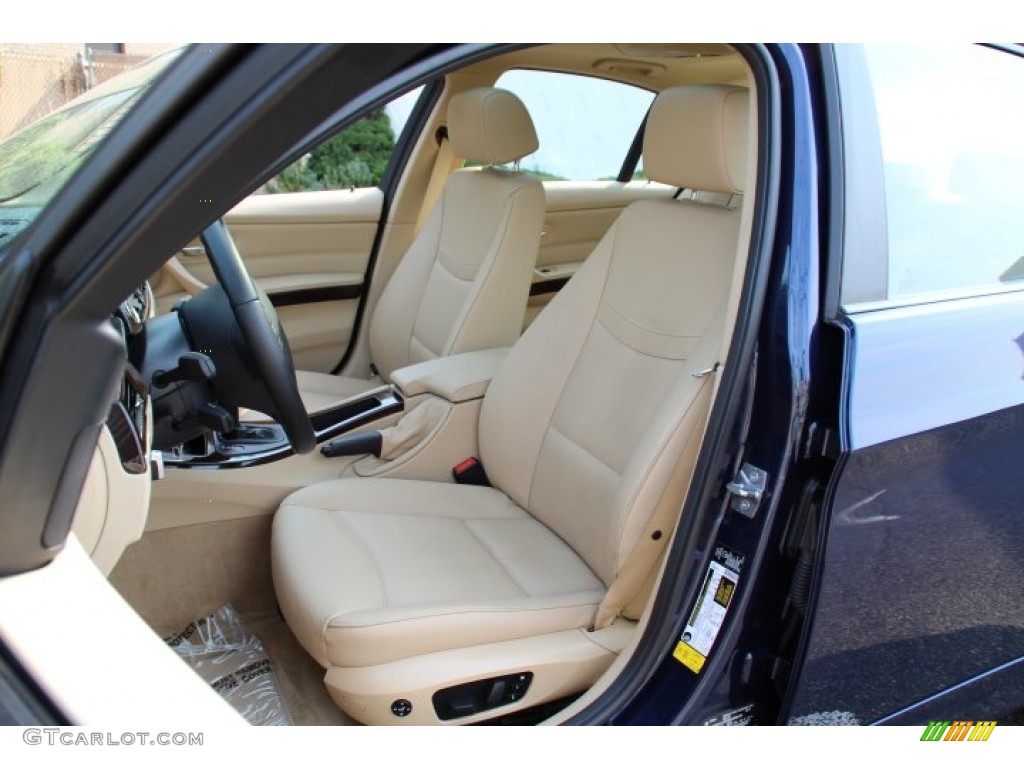 2011 3 Series 328i xDrive Sedan - Deep Sea Blue Metallic / Beige photo #12