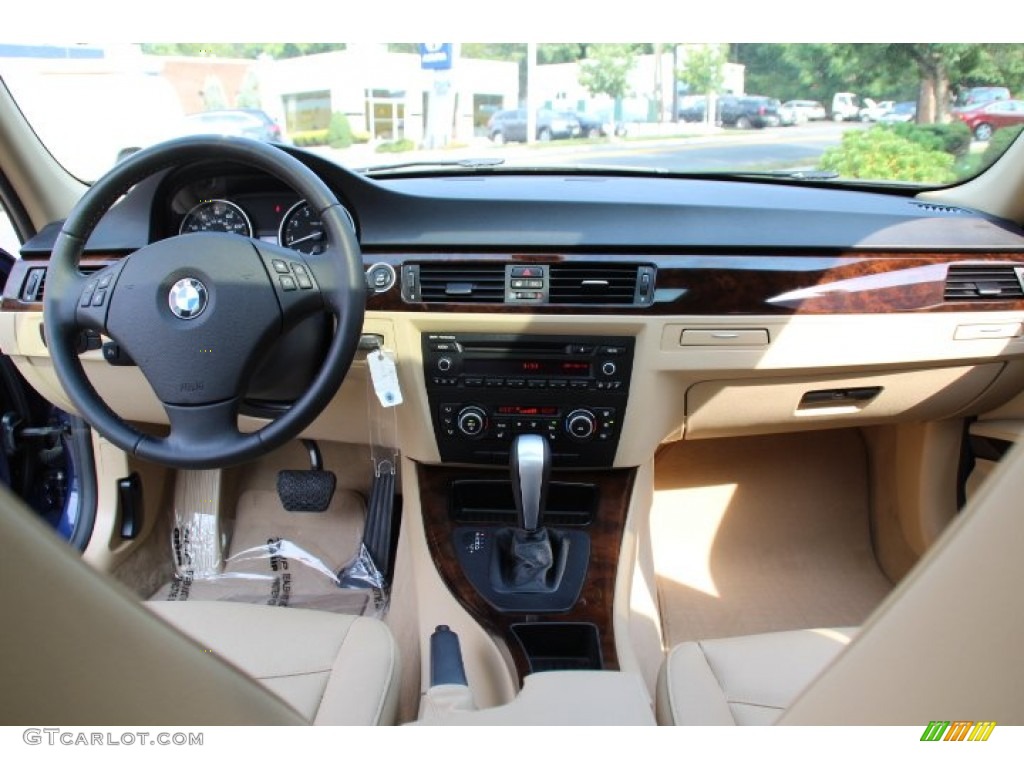 2011 3 Series 328i xDrive Sedan - Deep Sea Blue Metallic / Beige photo #13