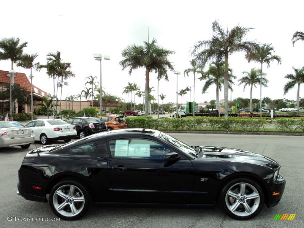 Black 2010 Ford Mustang GT Premium Coupe Exterior Photo #85615294