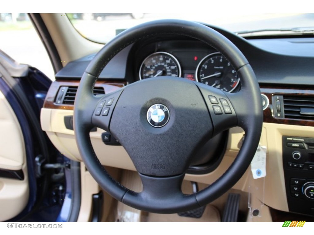 2011 3 Series 328i xDrive Sedan - Deep Sea Blue Metallic / Beige photo #16