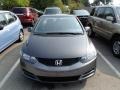 2011 Polished Metal Metallic Honda Civic LX Coupe  photo #2