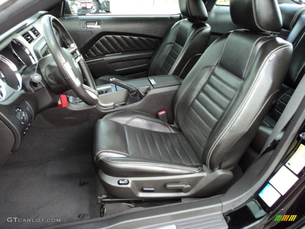 2010 Ford Mustang GT Premium Coupe Front Seat Photo #85615663