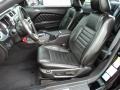 Charcoal Black Front Seat Photo for 2010 Ford Mustang #85615663