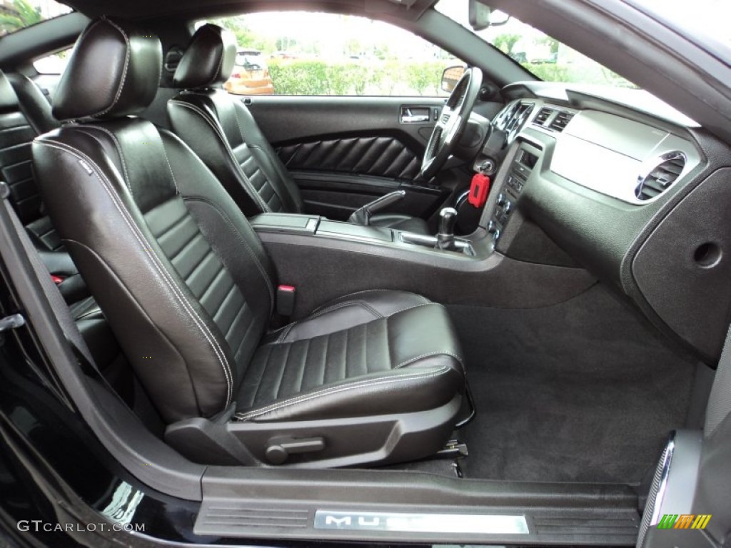 2010 Ford Mustang GT Premium Coupe Front Seat Photos