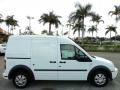 Frozen White 2012 Ford Transit Connect XLT Van Exterior