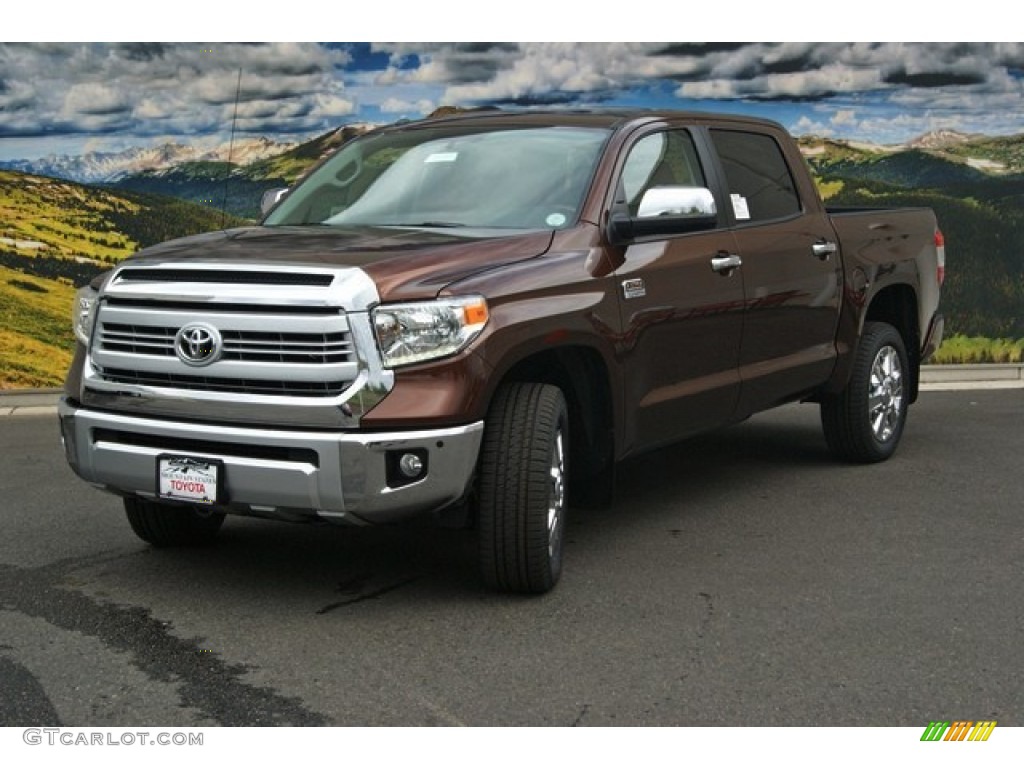 2014 Tundra 1794 Edition Crewmax 4x4 - Sunset Bronze Mica / 1794 Edition Premium Brown photo #5