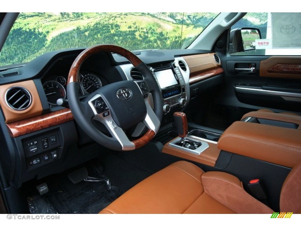 1794 Edition Premium Brown Interior 2014 Toyota Tundra 1794 Edition Crewmax 4x4 Photo #85616689