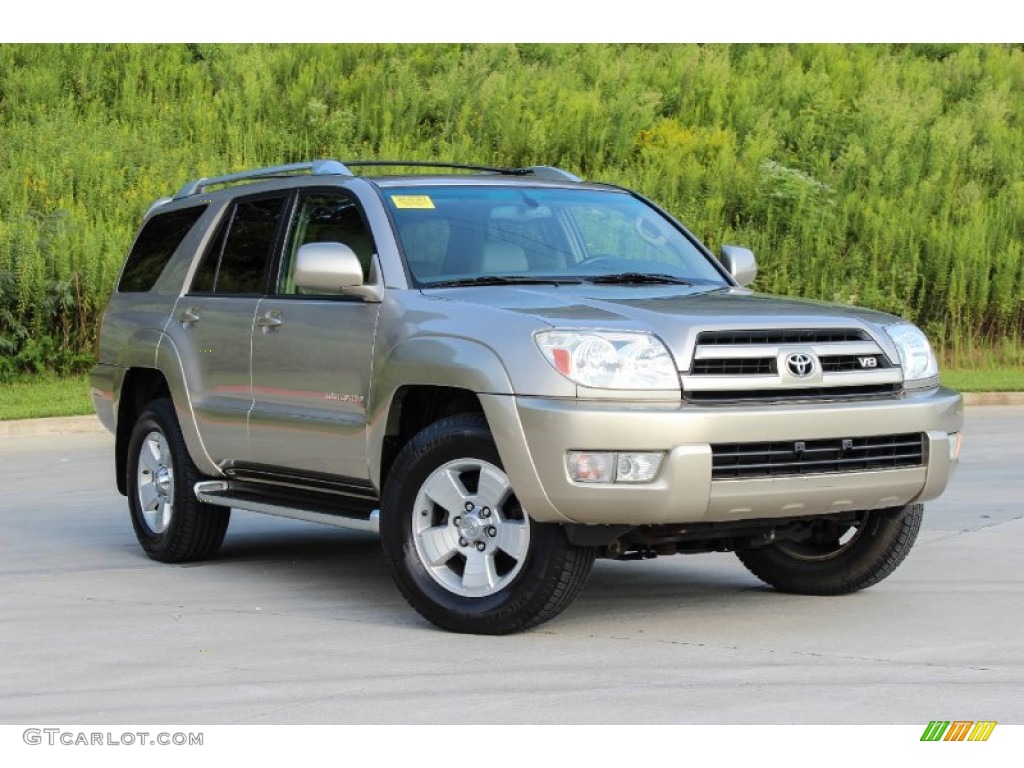 2004 4Runner Limited 4x4 - Dorado Gold Pearl / Taupe photo #2