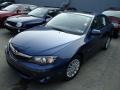 2011 Marine Blue Pearl Subaru Impreza 2.5i Premium Sedan  photo #3