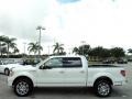 White Platinum Metallic Tri-Coat - F150 Platinum SuperCrew 4x4 Photo No. 14