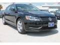 2014 Black Volkswagen Passat 2.5L SE  photo #1