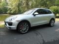 Classic Silver Metallic 2012 Porsche Cayenne Turbo Exterior