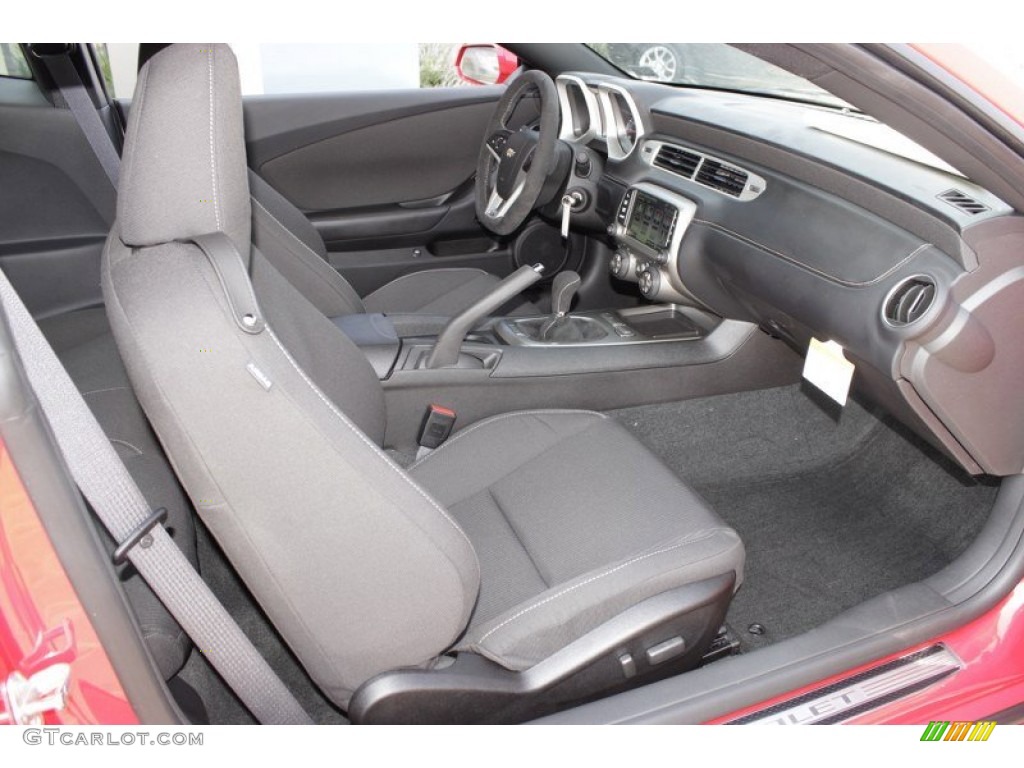 Black Interior 2014 Chevrolet Camaro SS/RS Coupe Photo #85618057