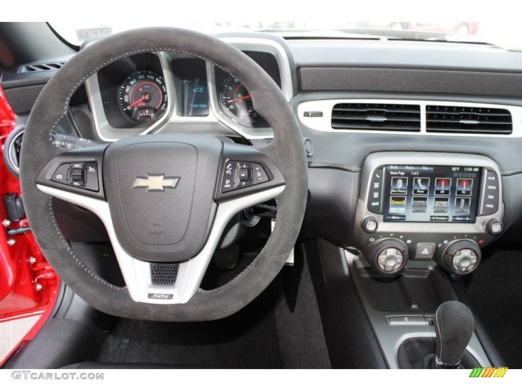 2014 Chevrolet Camaro SS/RS Coupe Black Dashboard Photo #85618079