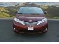 2014 Salsa Red Pearl Toyota Sienna Limited AWD  photo #2