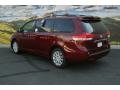 2014 Salsa Red Pearl Toyota Sienna Limited AWD  photo #3