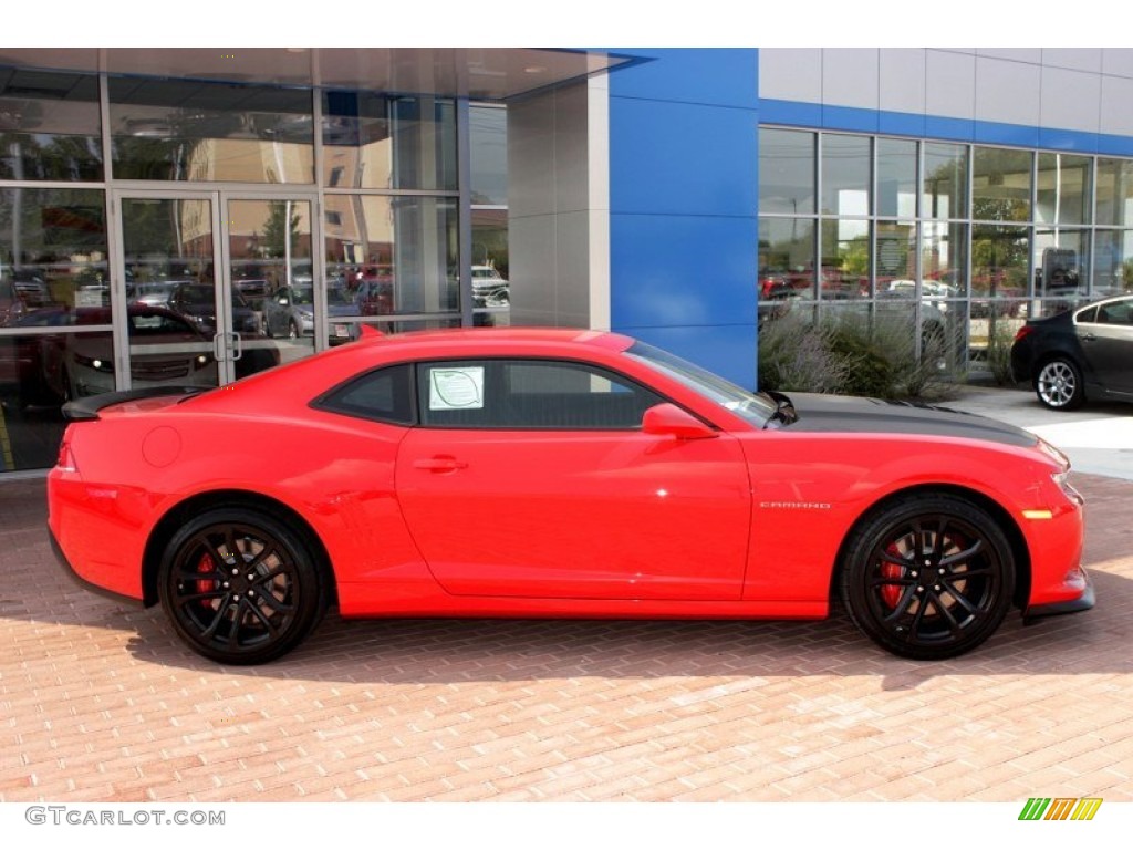 2014 Camaro SS/RS Coupe - Red Hot / Black photo #12