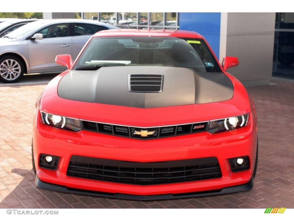 Red Hot 2014 Chevrolet Camaro SS/RS Coupe Exterior Photo #85618216