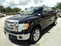 2011 Tuxedo Black Metallic Ford F150 Lariat SuperCrew  photo #13