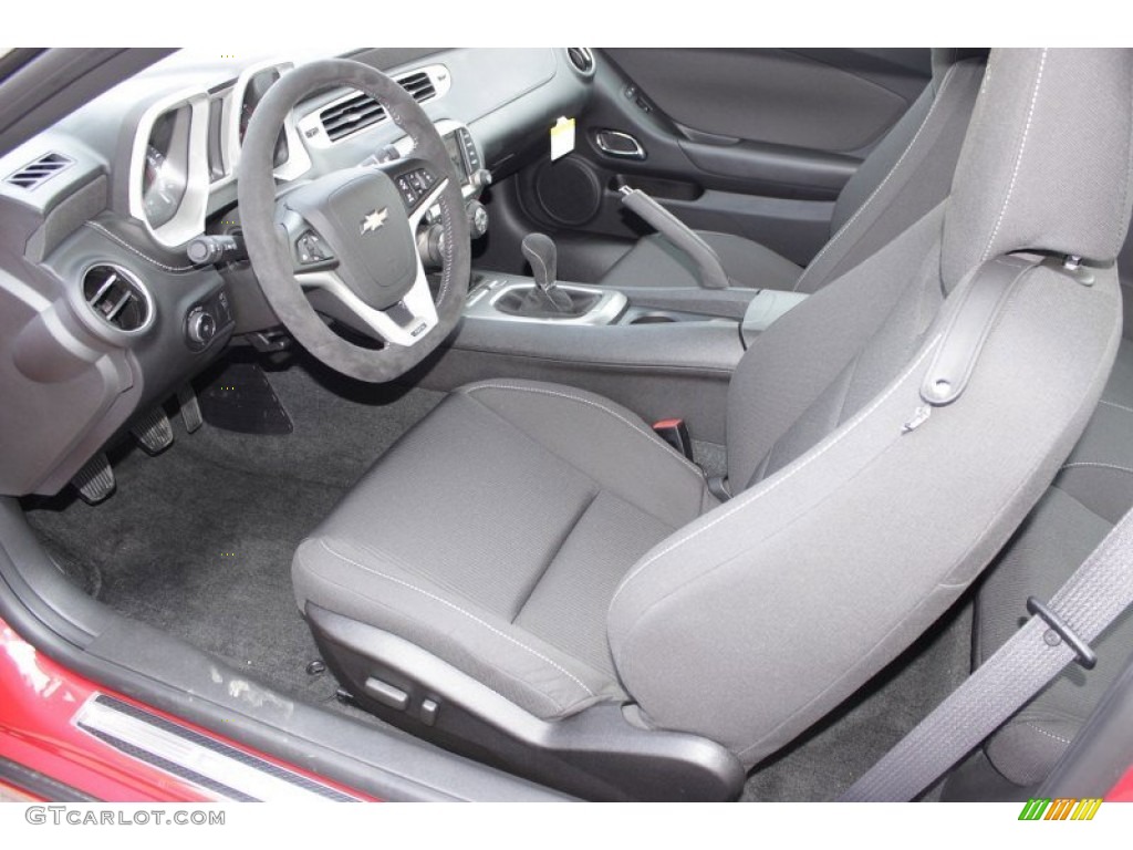 Black Interior 2014 Chevrolet Camaro SS/RS Coupe Photo #85618288