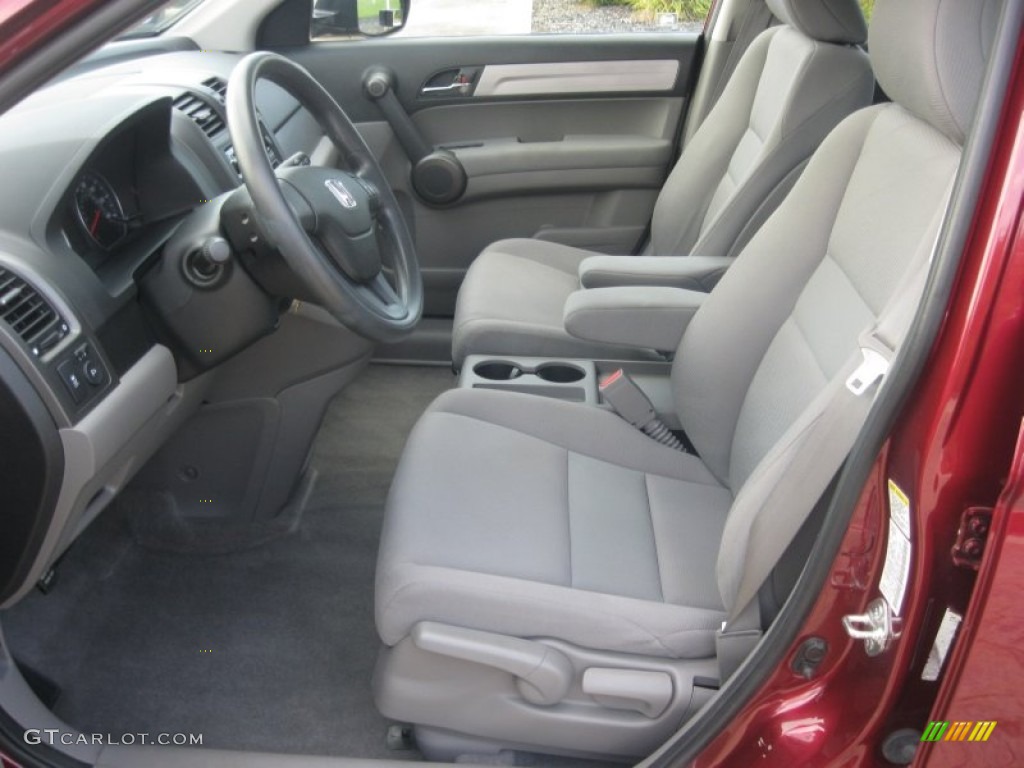2011 CR-V LX 4WD - Tango Red Pearl / Gray photo #16