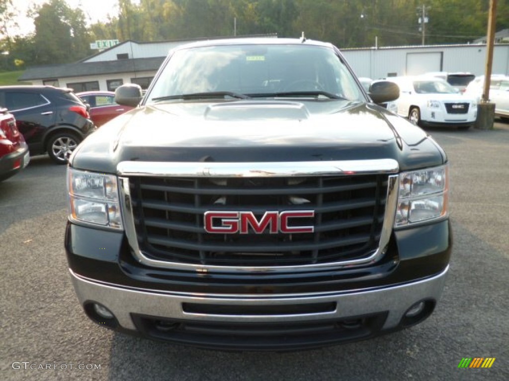 2009 Sierra 2500HD SLT Crew Cab - Onyx Black / Ebony photo #2