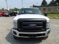 2013 Oxford White Ford F350 Super Duty XL SuperCab 4x4 Utility Truck  photo #3