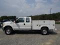 2013 Oxford White Ford F350 Super Duty XL SuperCab 4x4 Utility Truck  photo #5