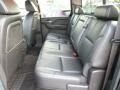 2009 GMC Sierra 2500HD Ebony Interior Rear Seat Photo