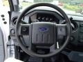 Steel 2014 Ford F250 Super Duty XL Regular Cab 4x4 Steering Wheel