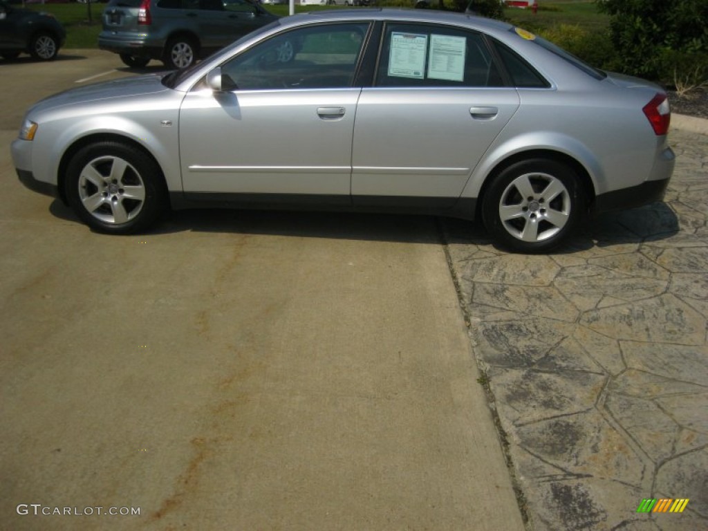Light Silver Metallic 2002 Audi A4 3.0 quattro Sedan Exterior Photo #85621168