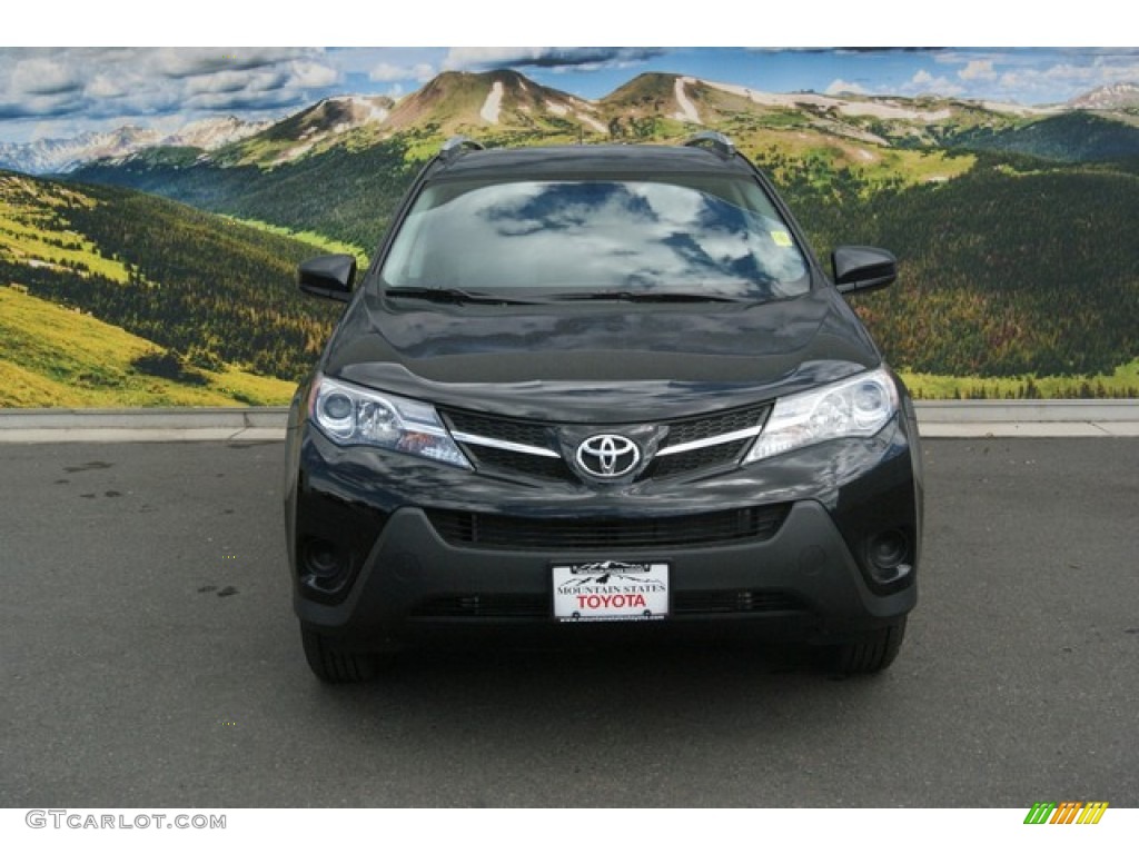 2013 RAV4 LE AWD - Black / Ash photo #2