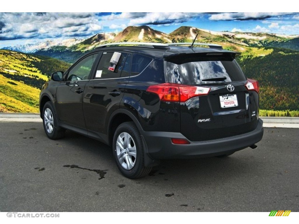 2013 RAV4 LE AWD - Black / Ash photo #3