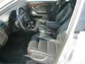 2002 Audi A4 Ebony Interior Front Seat Photo