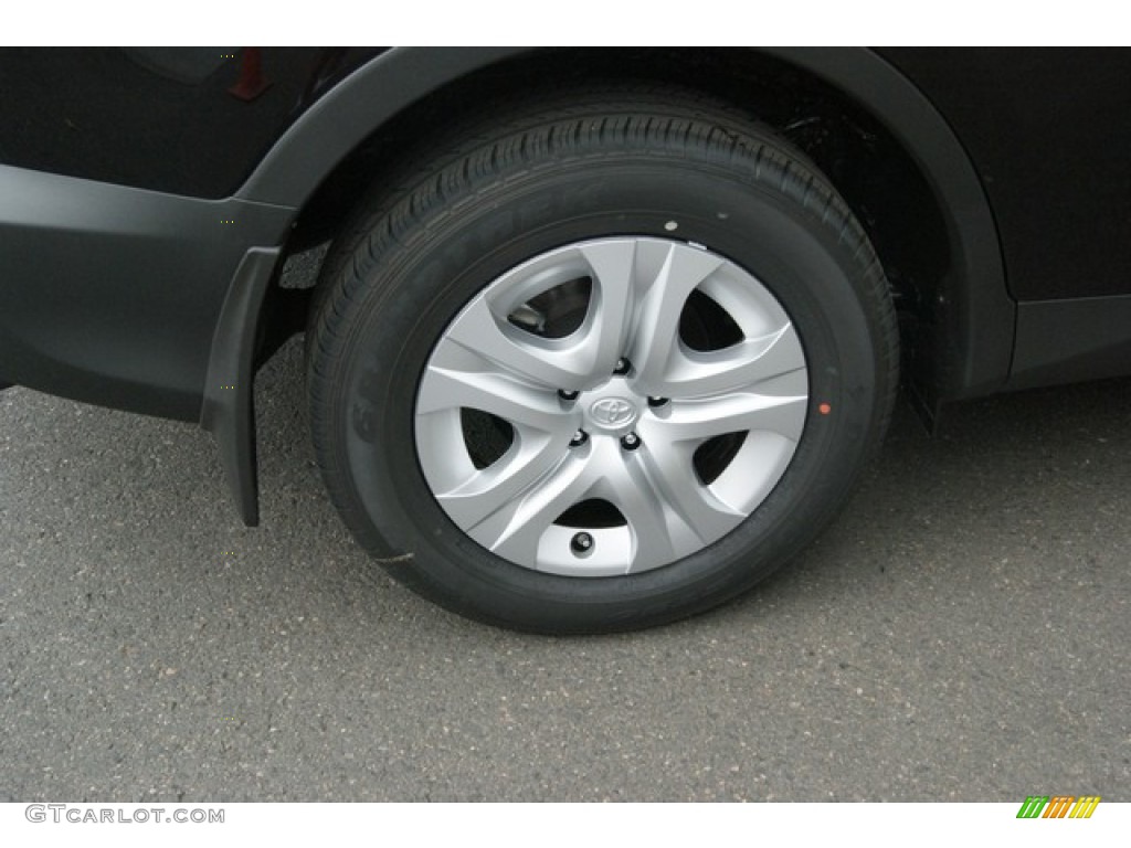 2013 RAV4 LE AWD - Black / Ash photo #9