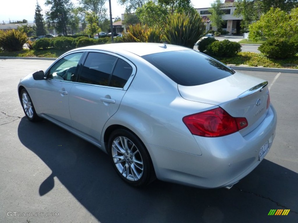 2011 G 37 Journey Sedan - Liquid Platinum / Stone photo #4