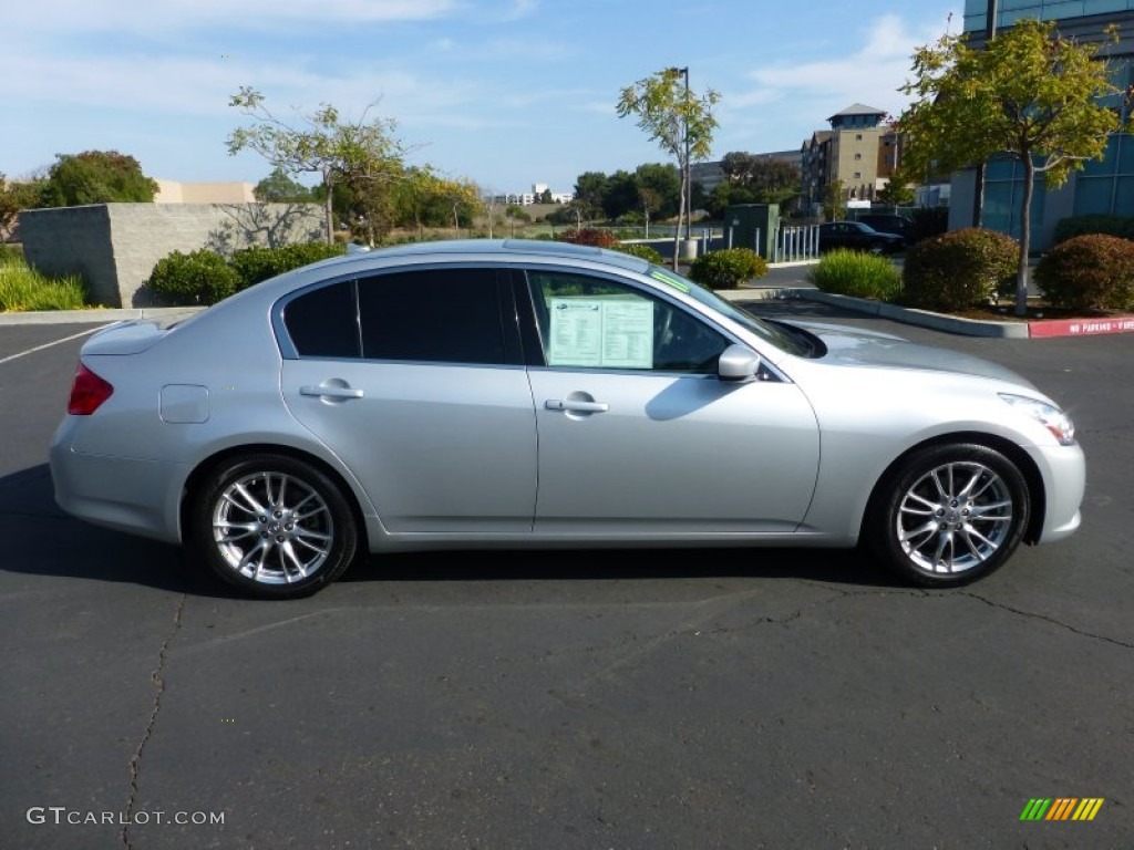 2011 G 37 Journey Sedan - Liquid Platinum / Stone photo #7