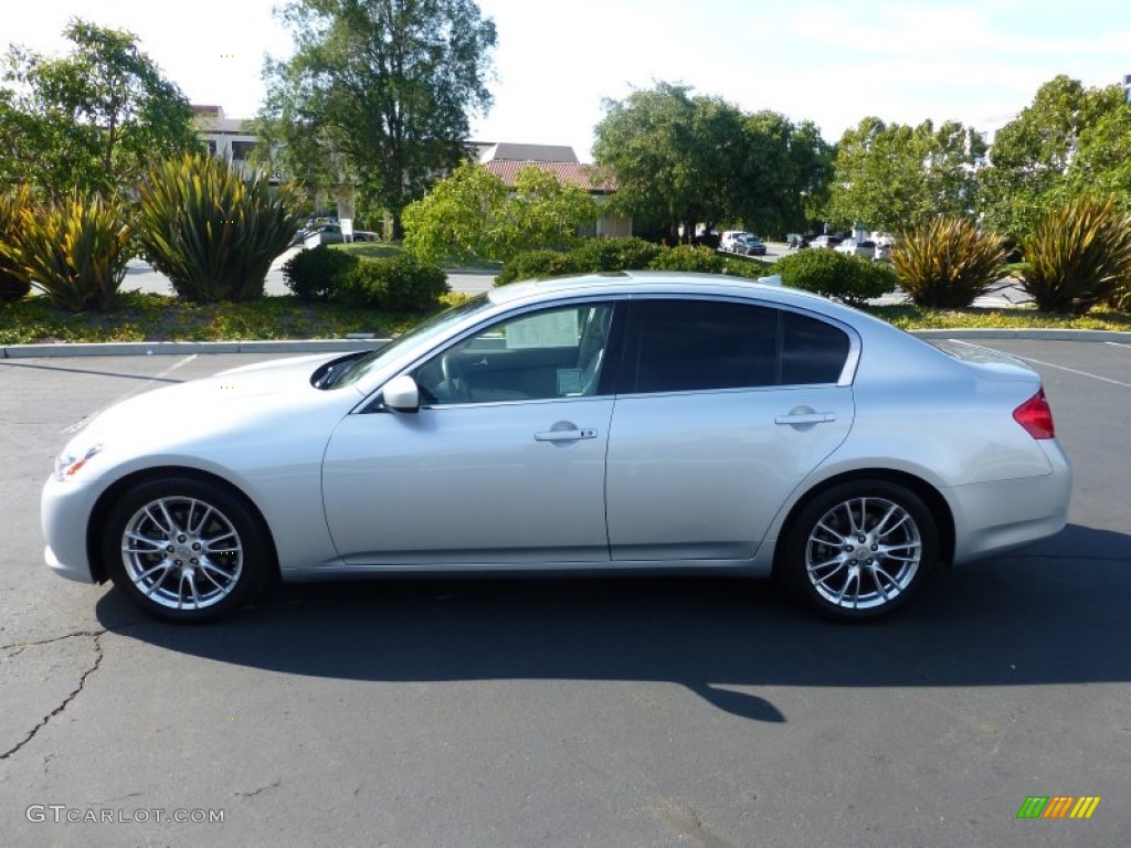 2011 G 37 Journey Sedan - Liquid Platinum / Stone photo #8