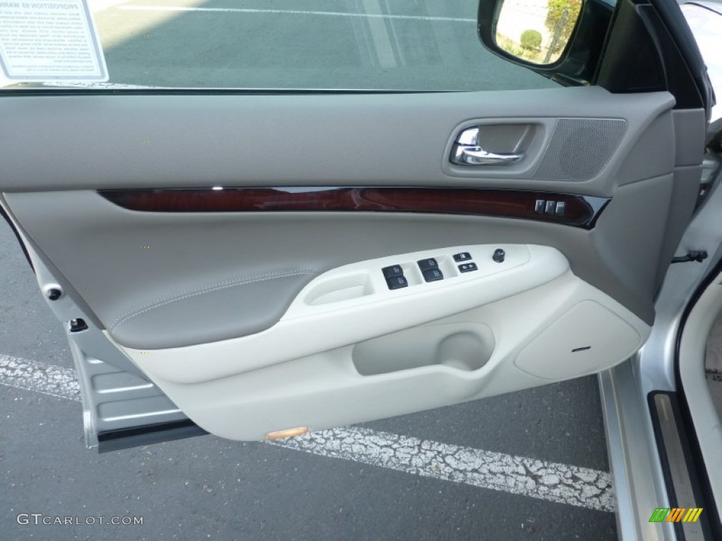 2011 G 37 Journey Sedan - Liquid Platinum / Stone photo #16