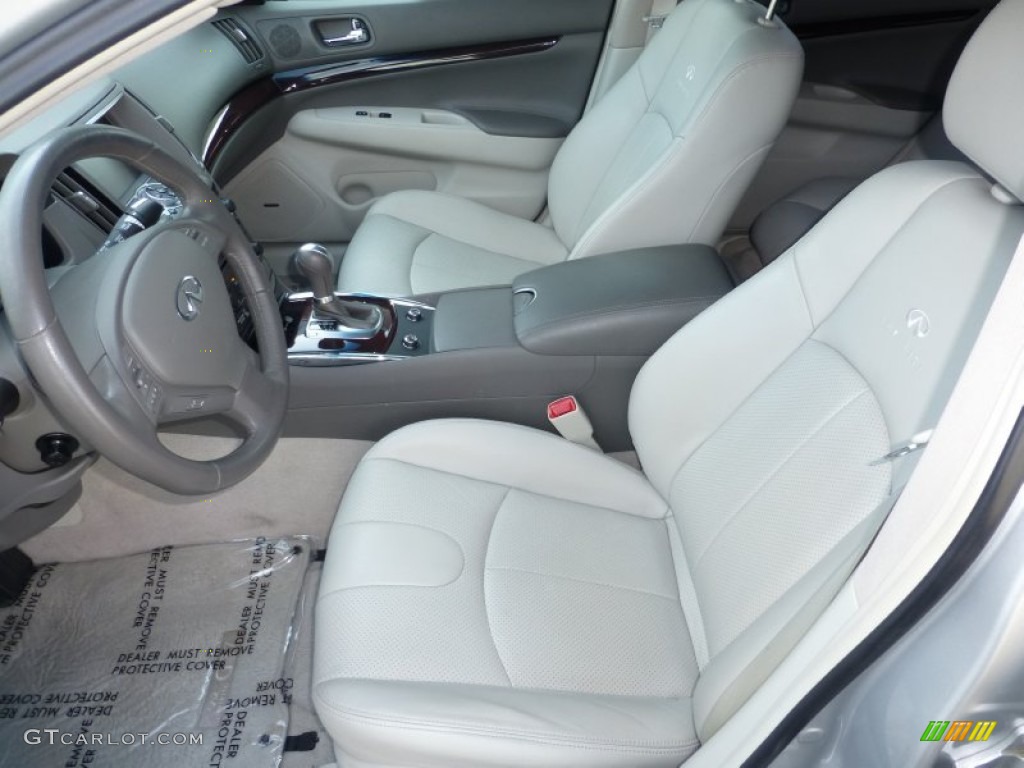 2011 G 37 Journey Sedan - Liquid Platinum / Stone photo #17