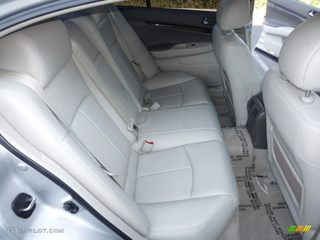 2011 G 37 Journey Sedan - Liquid Platinum / Stone photo #22