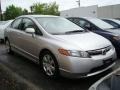 2006 Alabaster Silver Metallic Honda Civic LX Sedan  photo #2