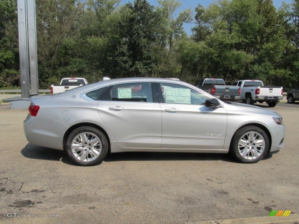 2014 Impala LS - Silver Ice Metallic / Jet Black/Dark Titanium photo #7
