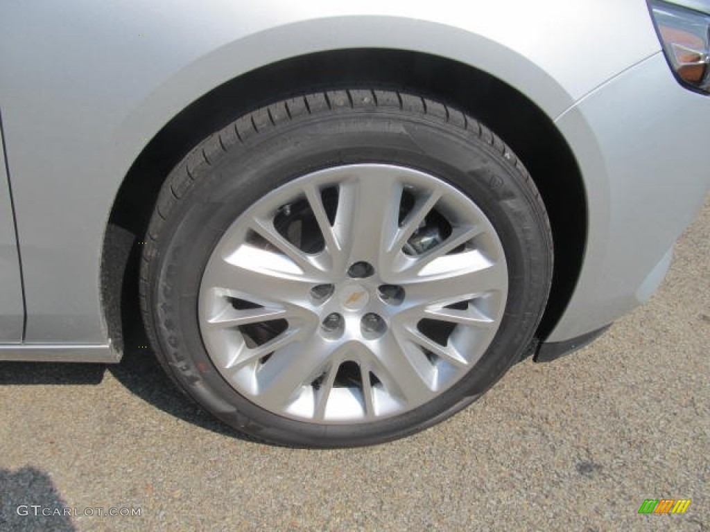 2014 Impala LS - Silver Ice Metallic / Jet Black/Dark Titanium photo #8