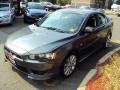 2008 Graphite Gray Pearl Mitsubishi Lancer GTS  photo #4